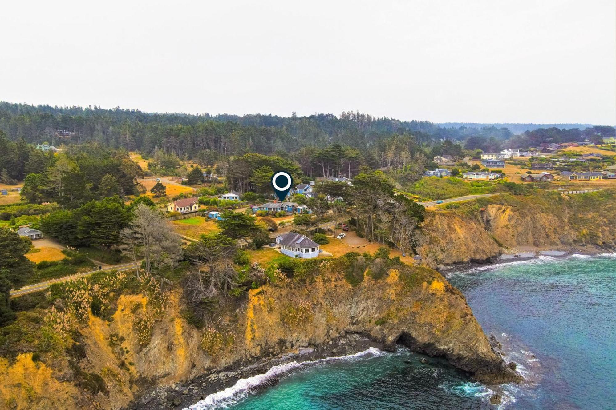 Вилла Headland Cove Retreat Мендосино Номер фото