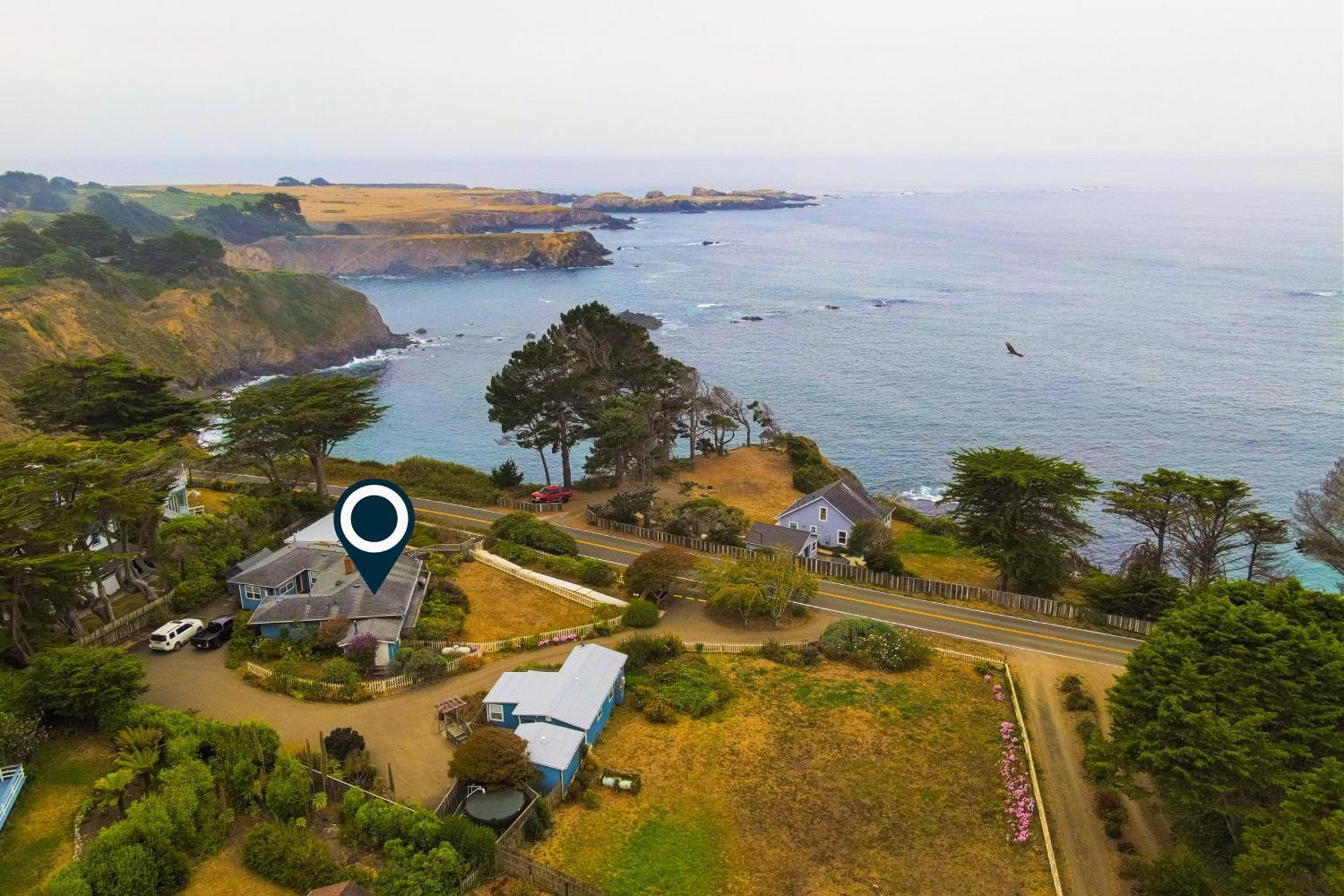 Вилла Headland Cove Retreat Мендосино Номер фото