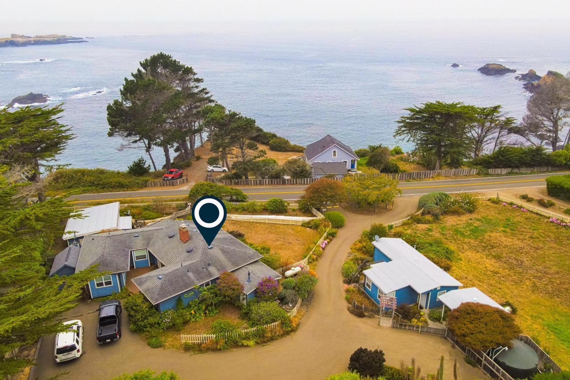 Вилла Headland Cove Retreat Мендосино Номер фото